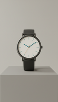 Urban Charcoal minimalist watch