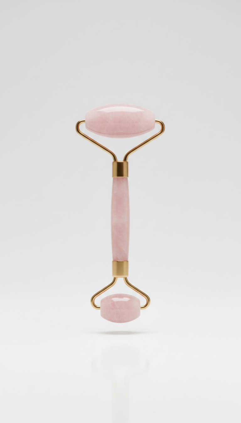 Luxe Rose Quartz Facial Roller
